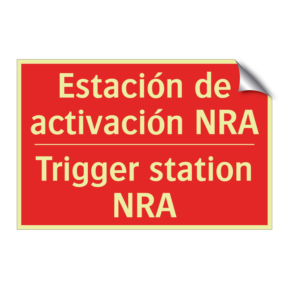 Estación de activación NRA - Trigger station NRA