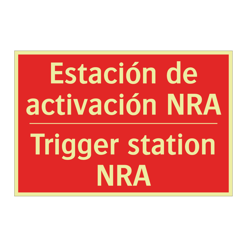 Estación de activación NRA - Trigger station NRA