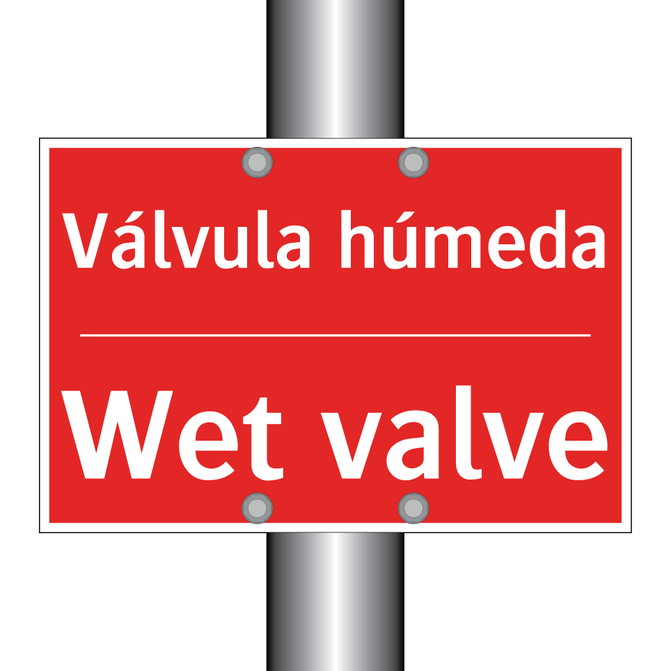 Válvula húmeda - Wet valve