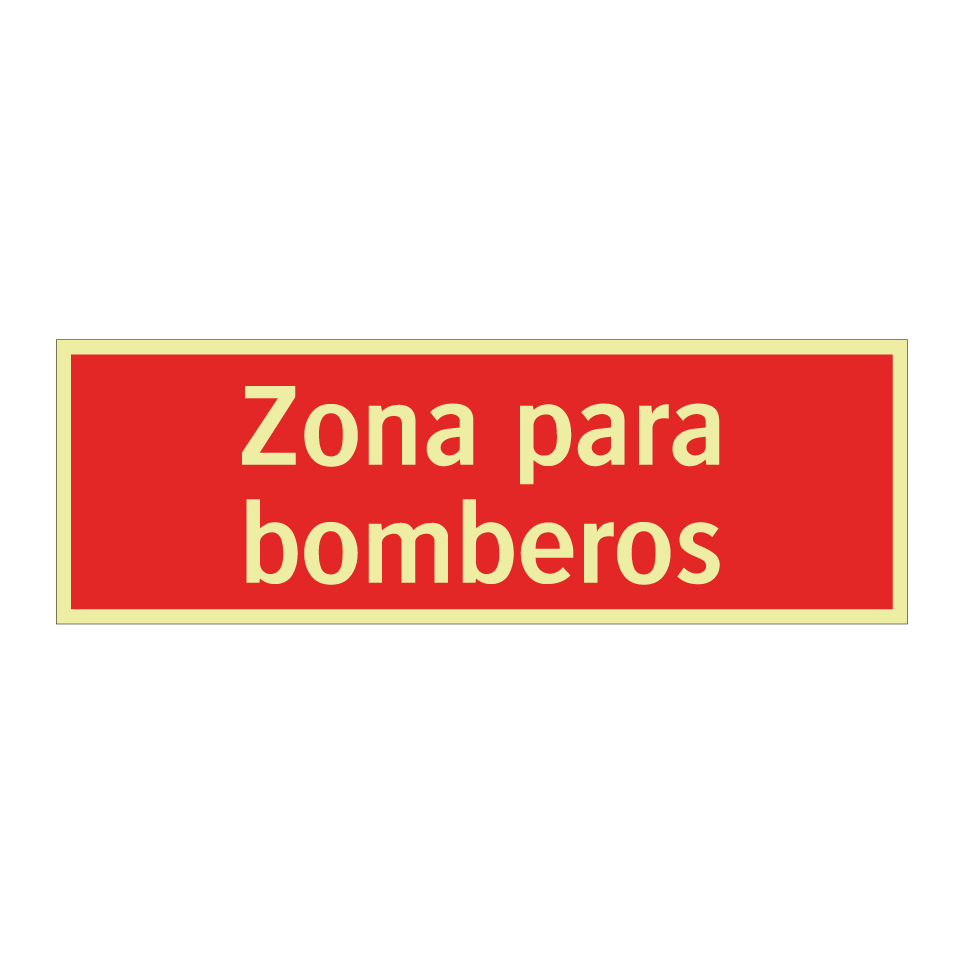 Zona para bomberos