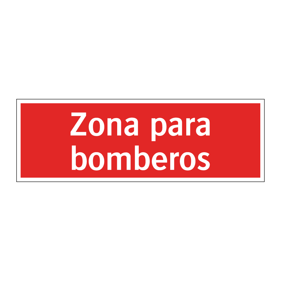 Zona para bomberos
