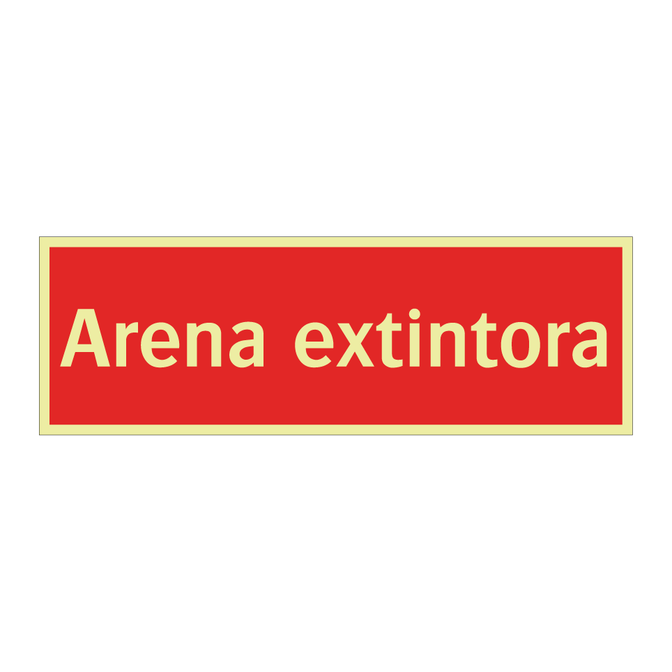 Arena extintora