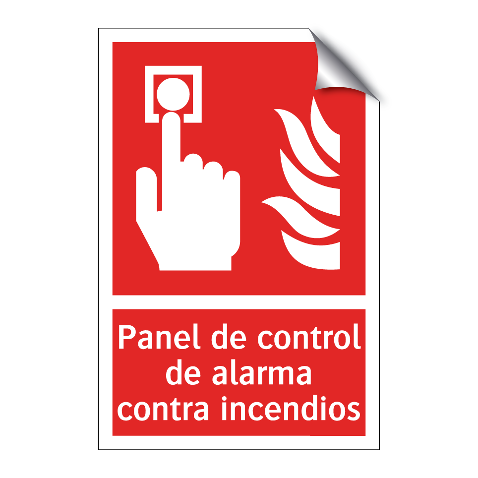 Panel de control de alarma contra incendios