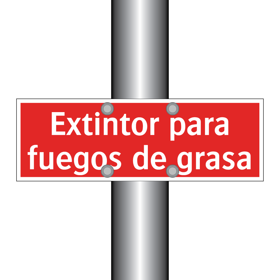 Extintor para fuegos de grasa