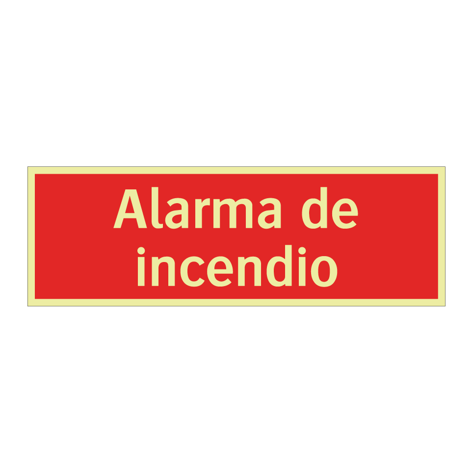 Alarma de incendio