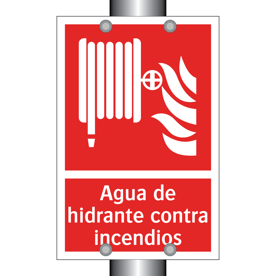 Agua de hidrante contra incendios