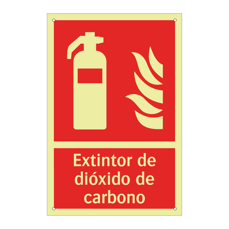 Extintor de dióxido de carbono