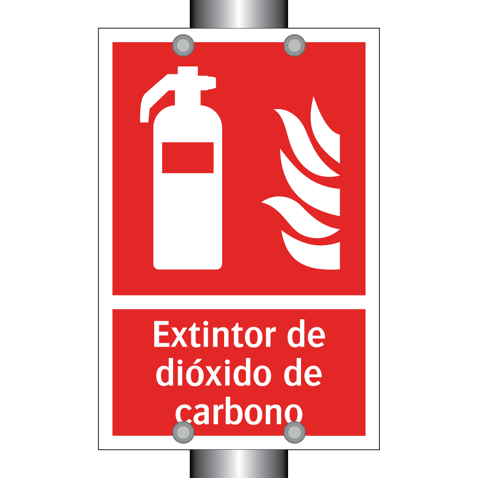 Extintor de dióxido de carbono