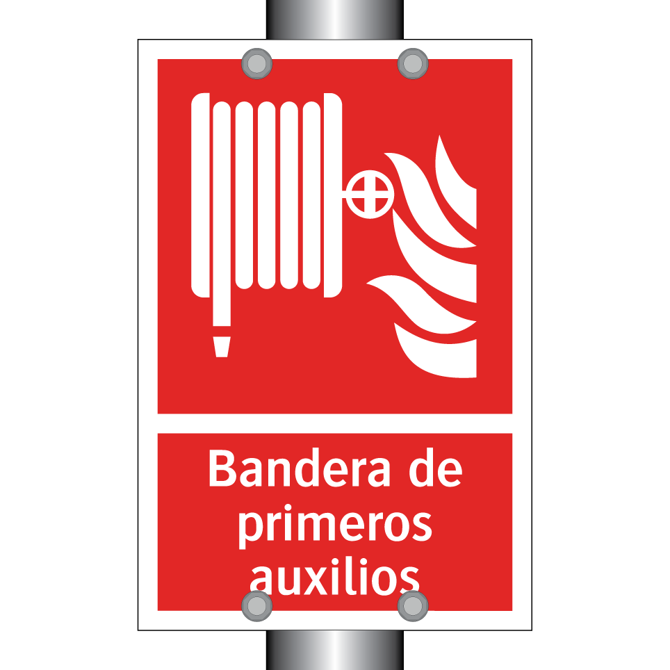 Bandera de primeros auxilios