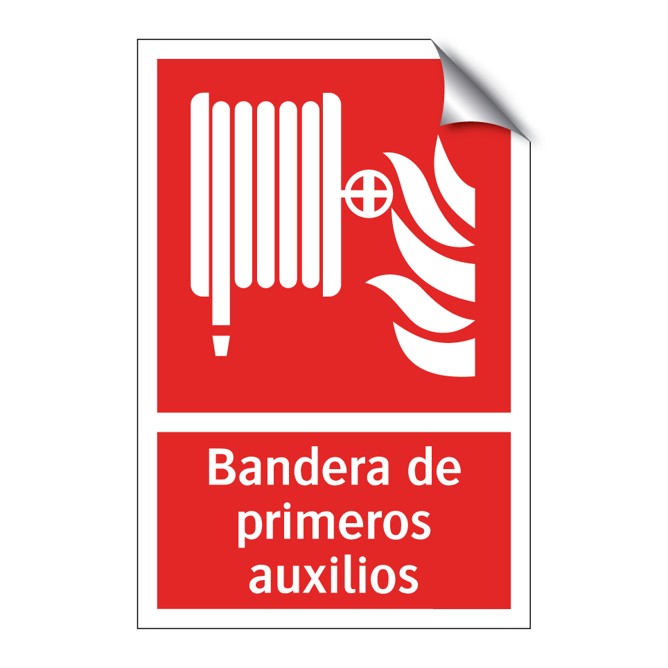 Bandera de primeros auxilios