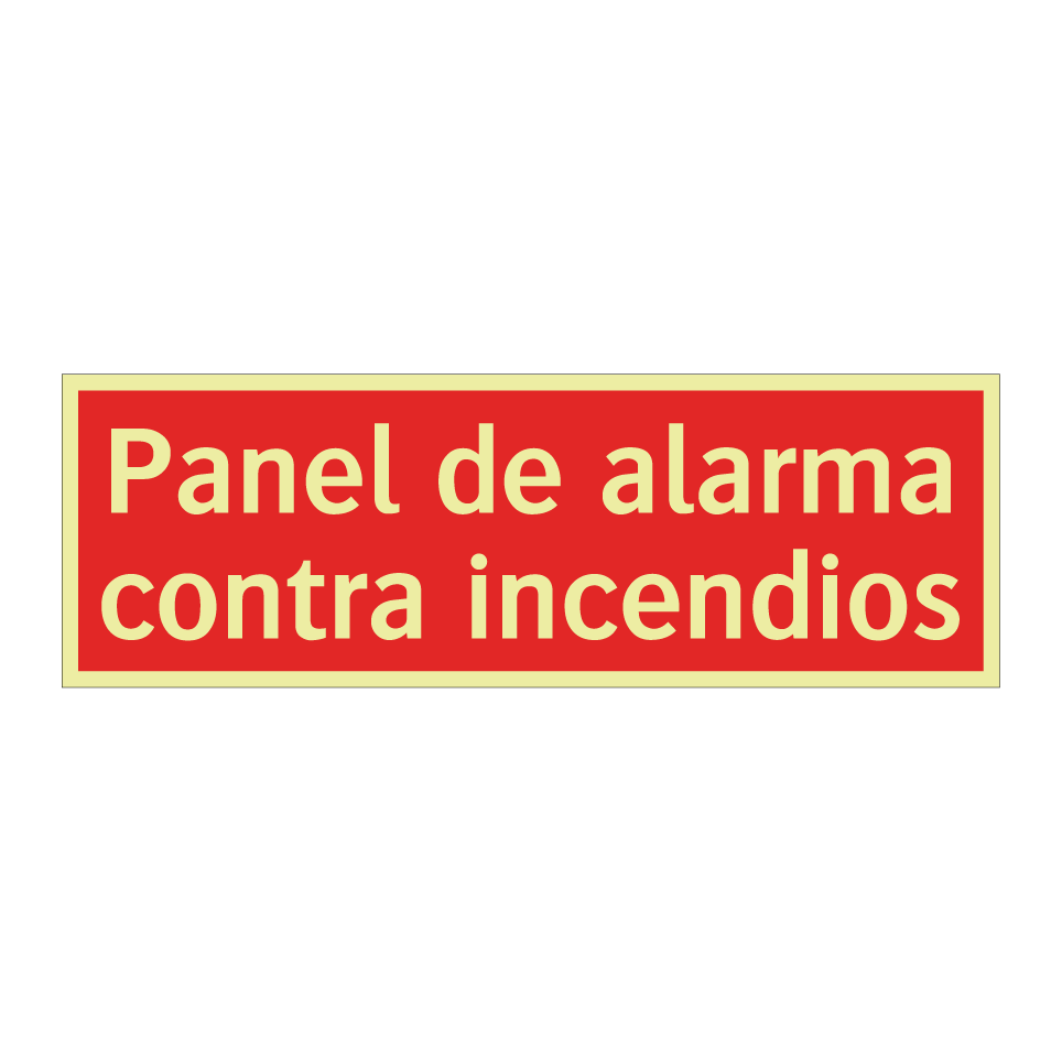 Panel de alarma contra incendios