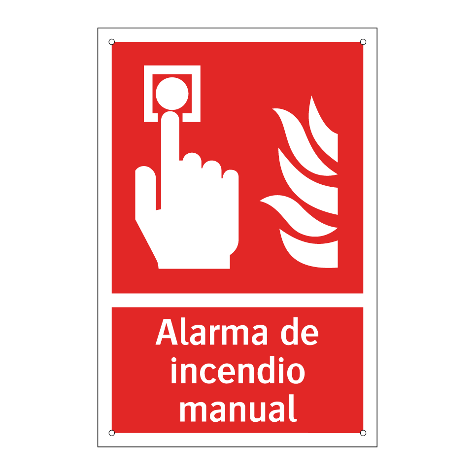 Alarma de incendio manual