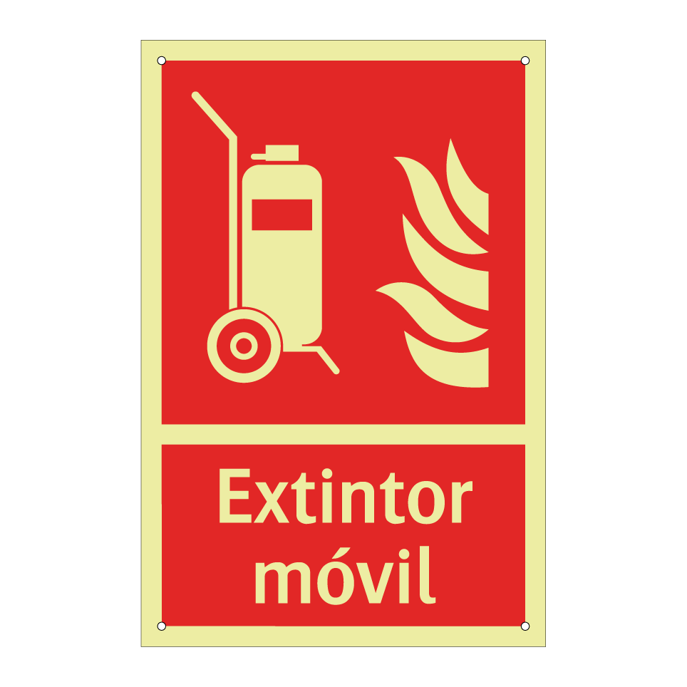 Extintor móvil