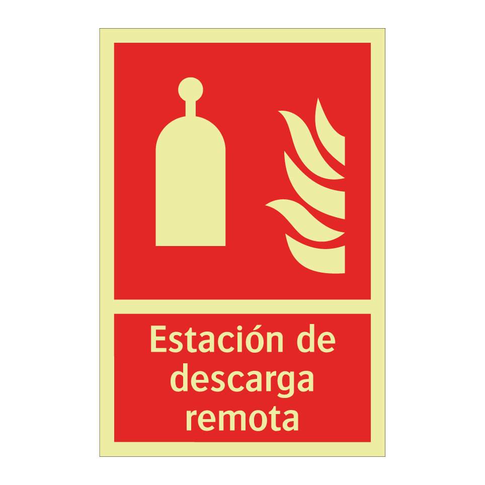 Estación de descarga remota