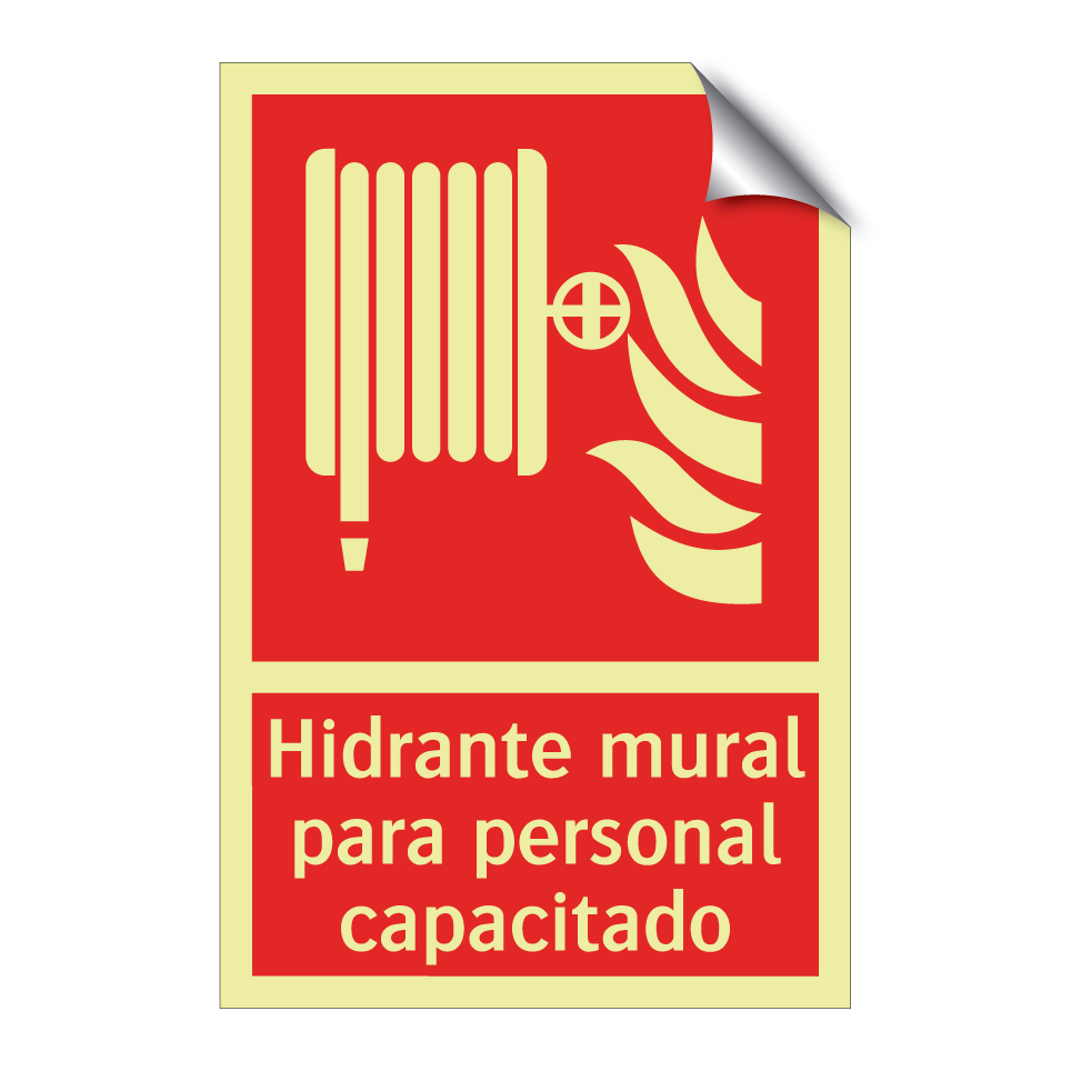 Hidrante mural para personal capacitado