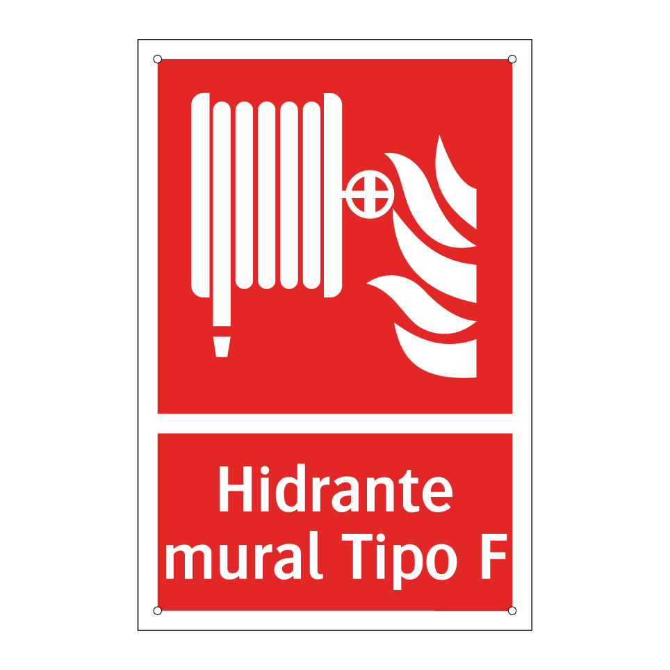 Hidrante mural Tipo F