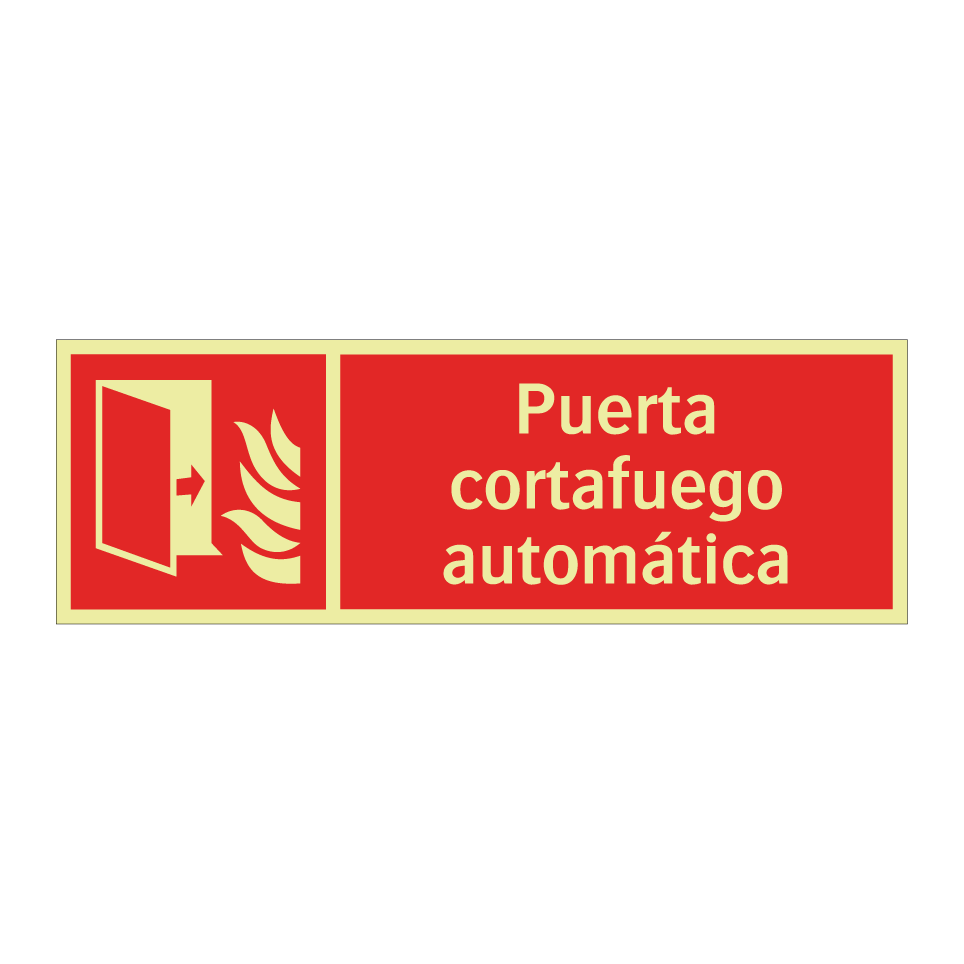 Puerta cortafuego automática