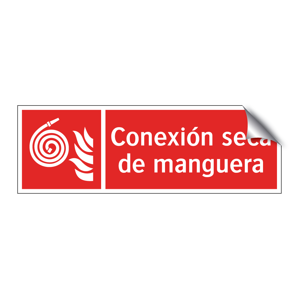 Conexión seca de manguera