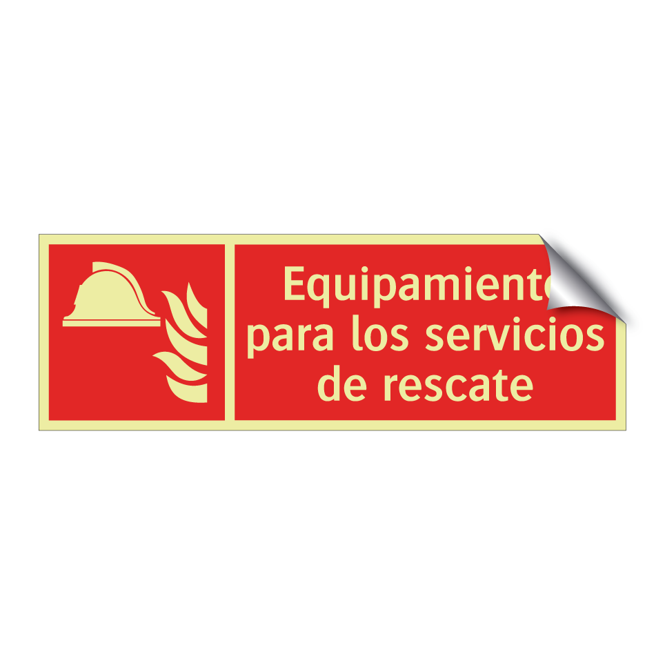 Equipamiento para los servicios de rescate