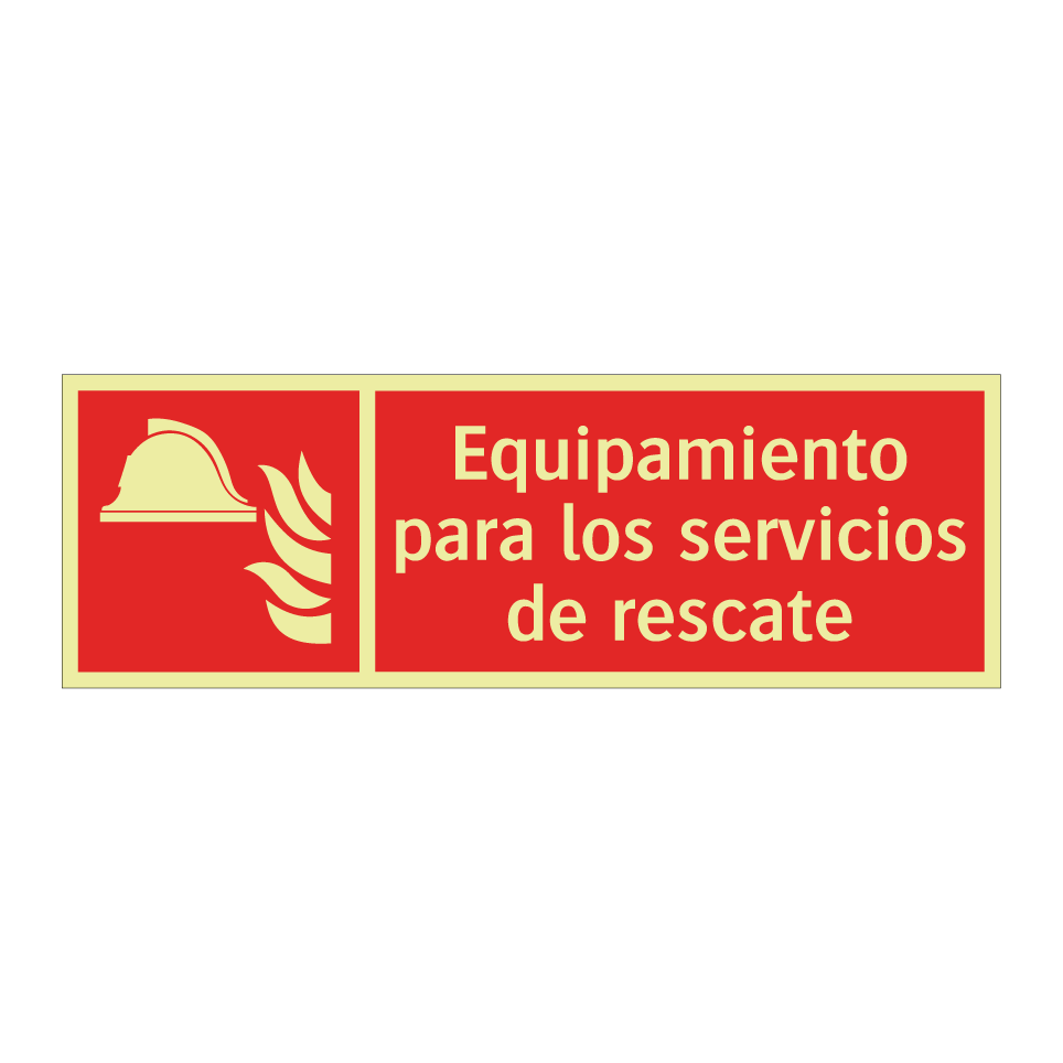 Equipamiento para los servicios de rescate