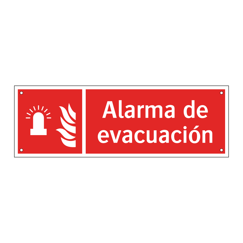 Alarma de evacuación