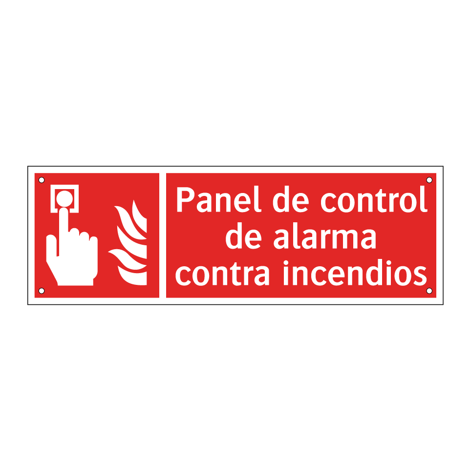 Panel de control de alarma contra incendios