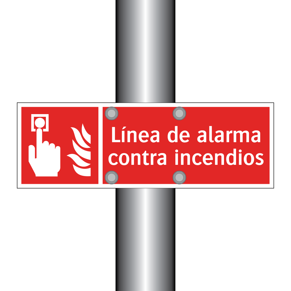 Línea de alarma contra incendios