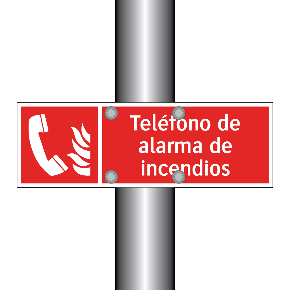 Teléfono de alarma de incendios