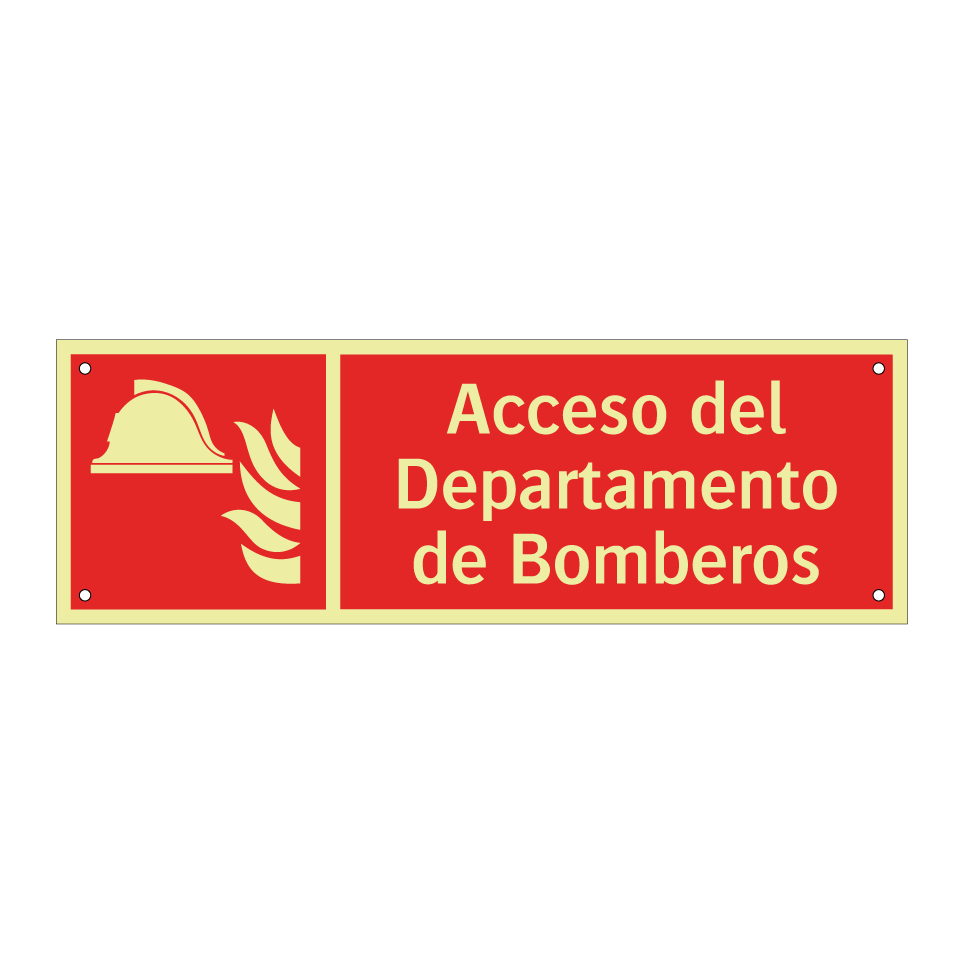Acceso del Departamento de Bomberos