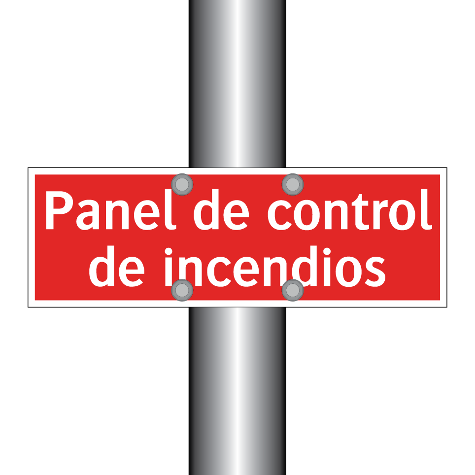 Panel de control de incendios