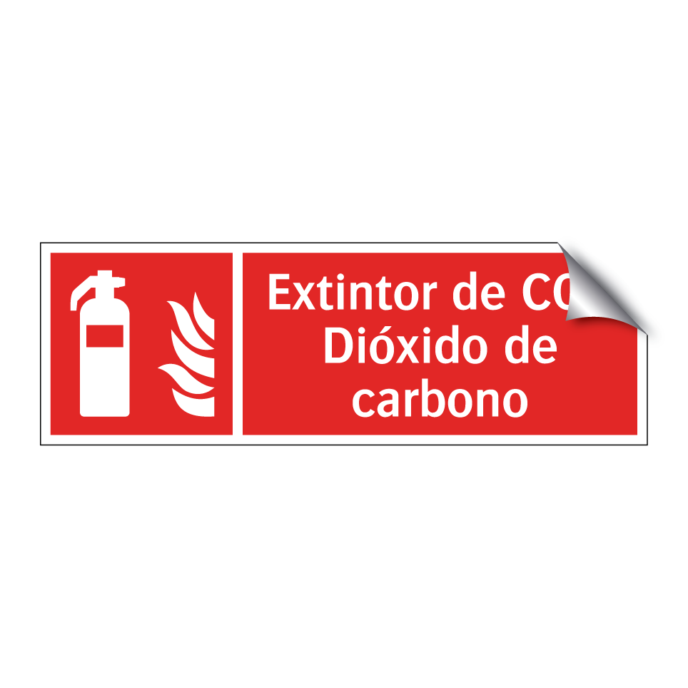 Extintor de CO2 Dióxido de carbono