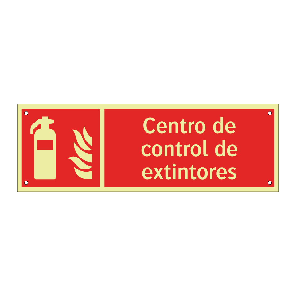 Centro de control de extintores