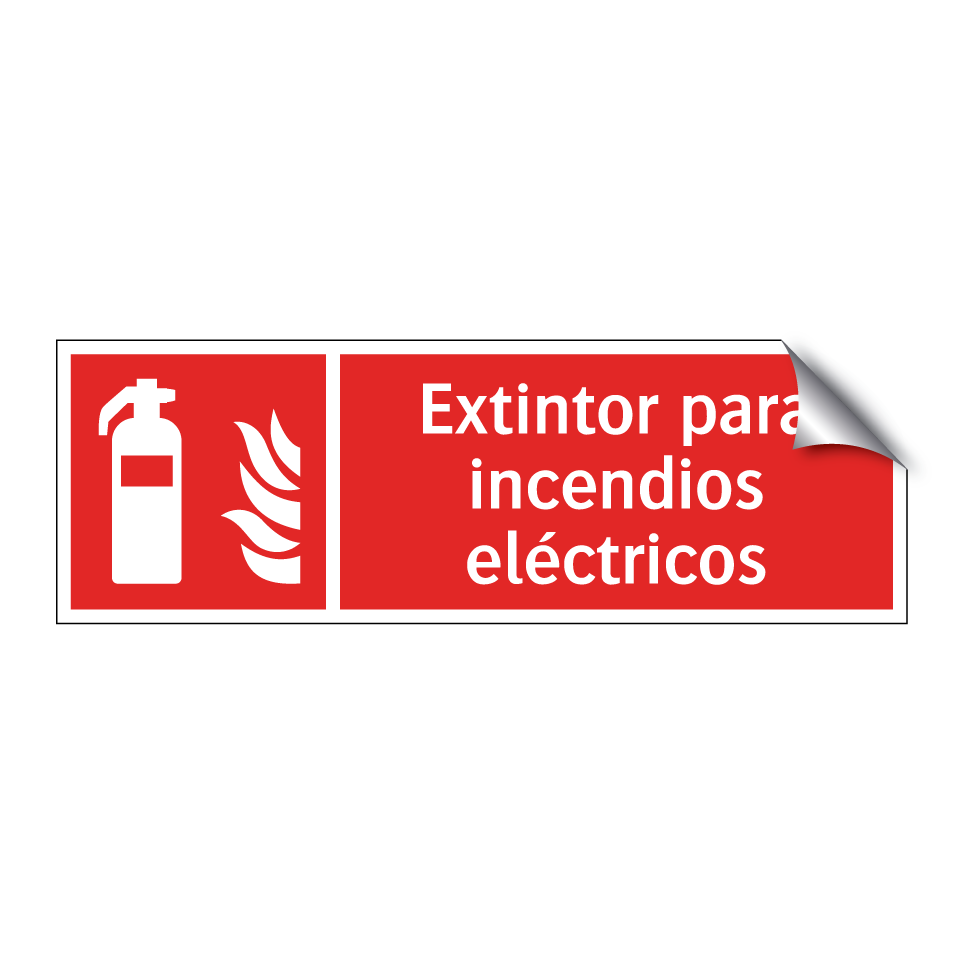 Extintor para incendios eléctricos