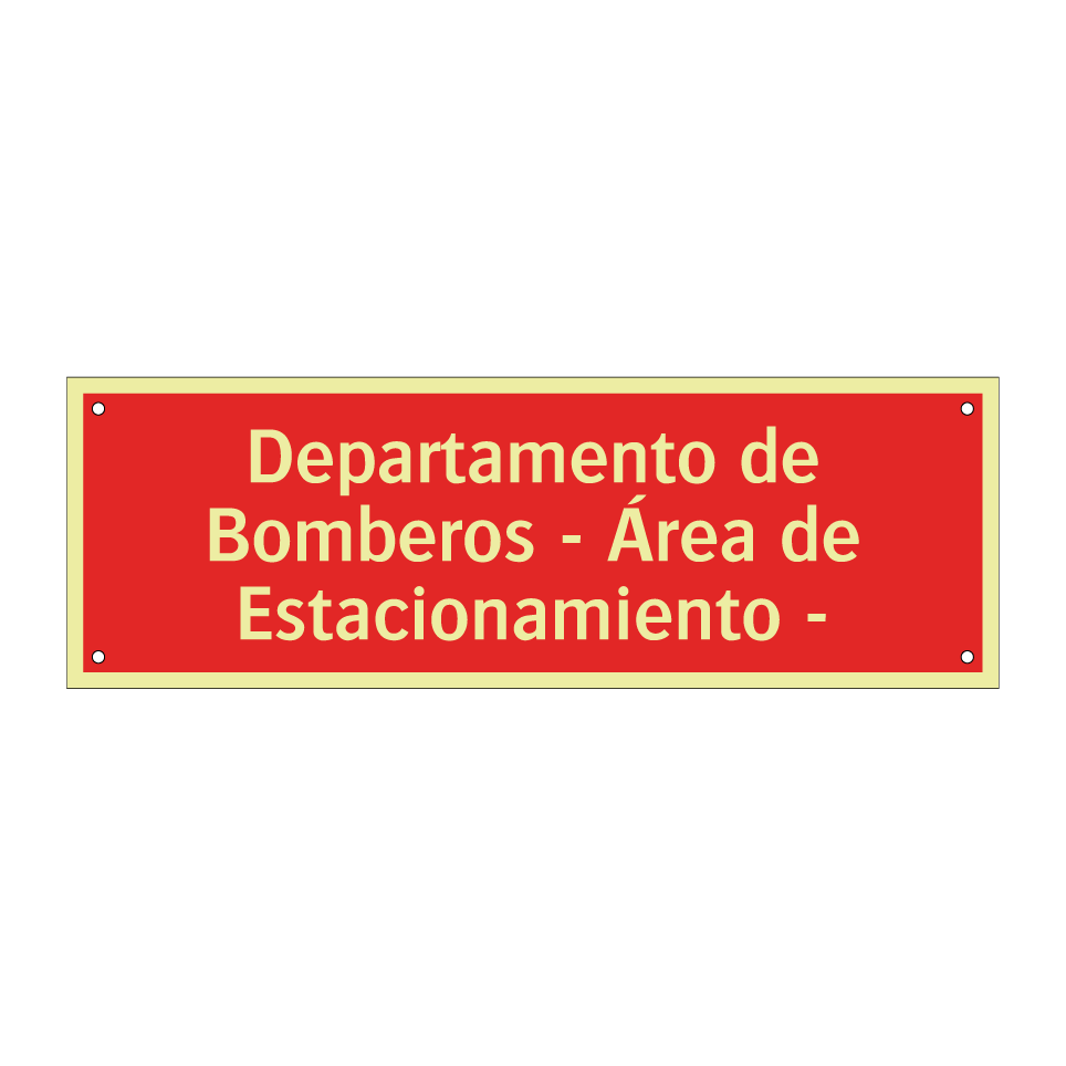 Departamento de Bomberos - Área de Estacionamiento -