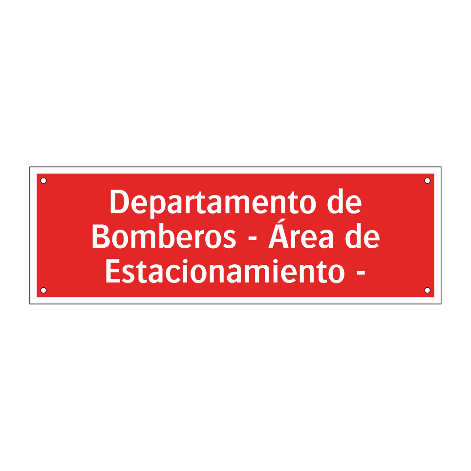 Departamento de Bomberos - Área de Estacionamiento -