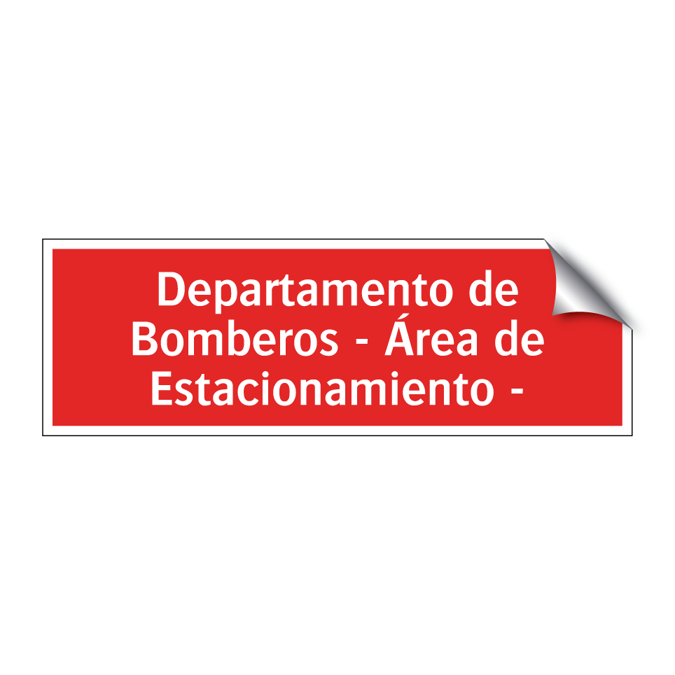 Departamento de Bomberos - Área de Estacionamiento -
