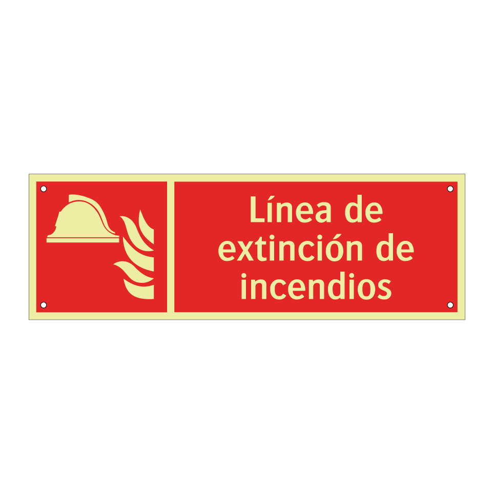 Línea de extinción de incendios