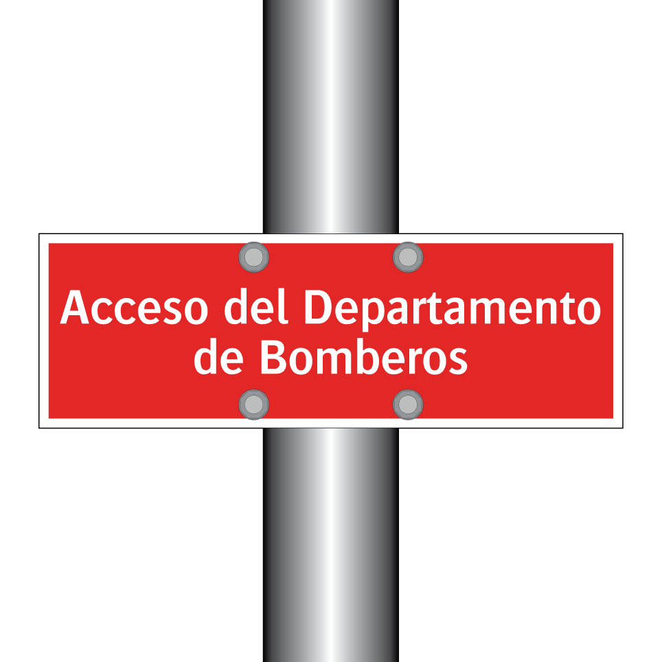 Acceso del Departamento de Bomberos