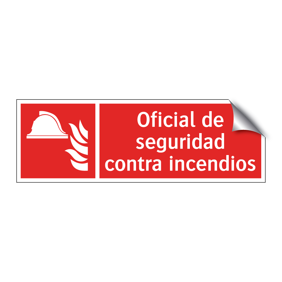 Oficial de seguridad contra incendios