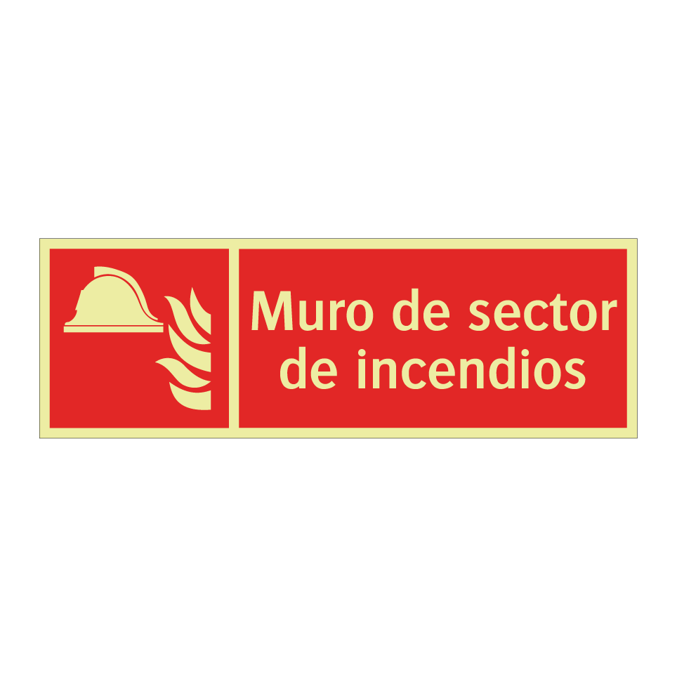Muro de sector de incendios