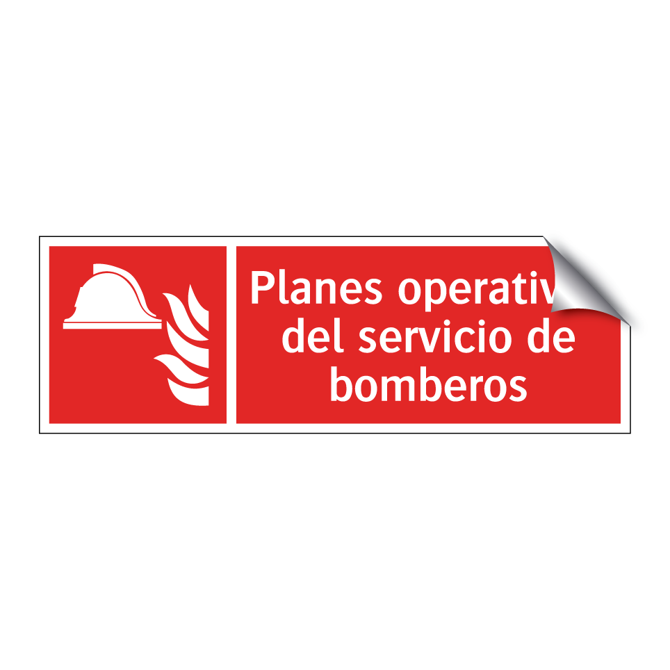 Planes operativos del servicio de bomberos