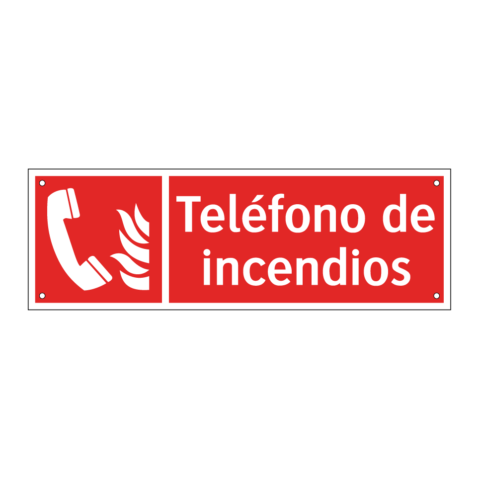 Teléfono de incendios