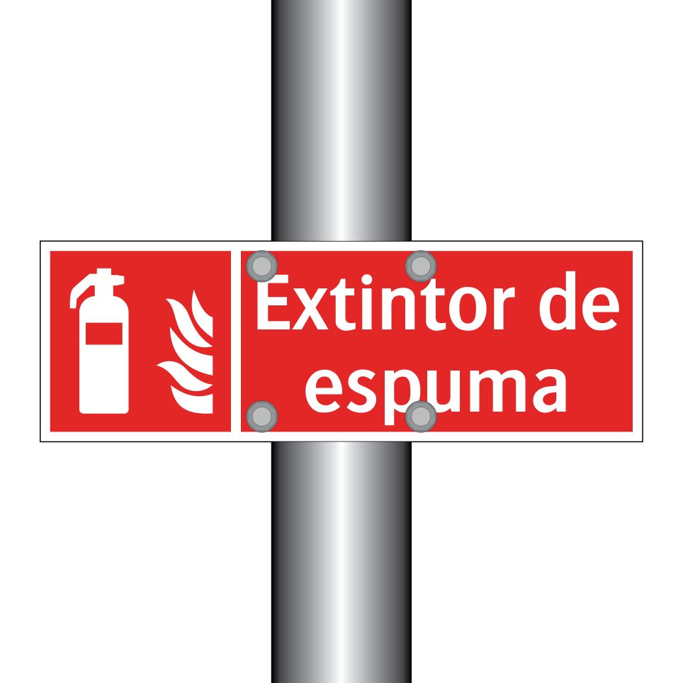 Extintor de espuma
