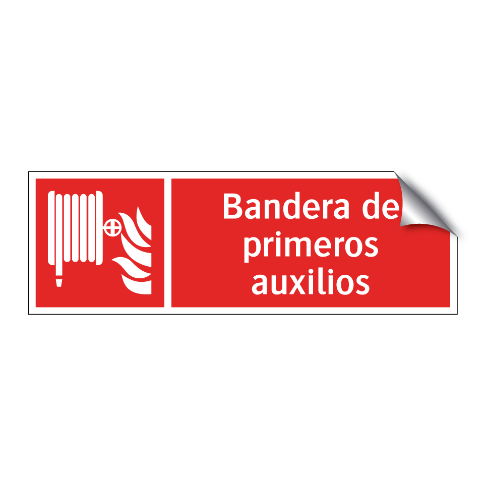 Bandera de primeros auxilios