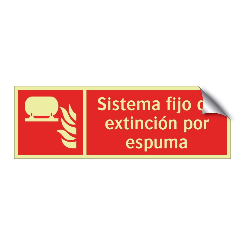 Sistema fijo de extinción por espuma