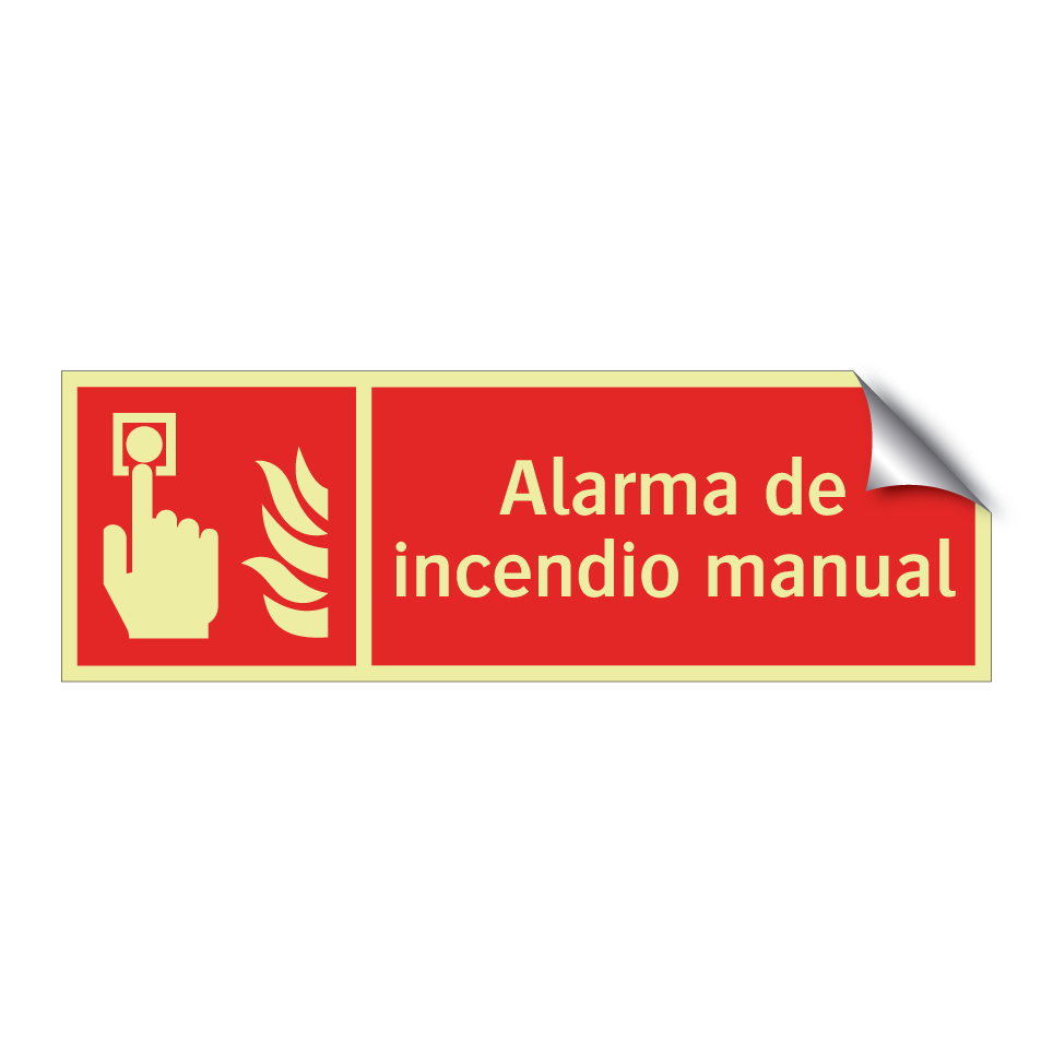 Alarma de incendio manual