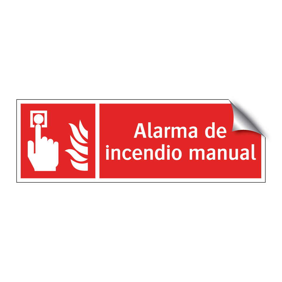 Alarma de incendio manual