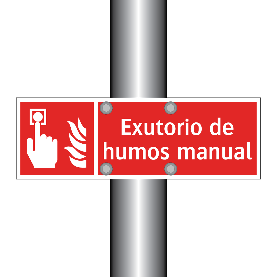 Exutorio de humos manual