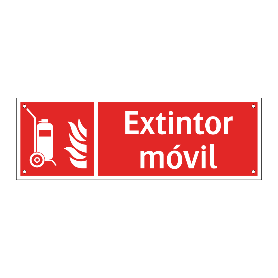 Extintor móvil