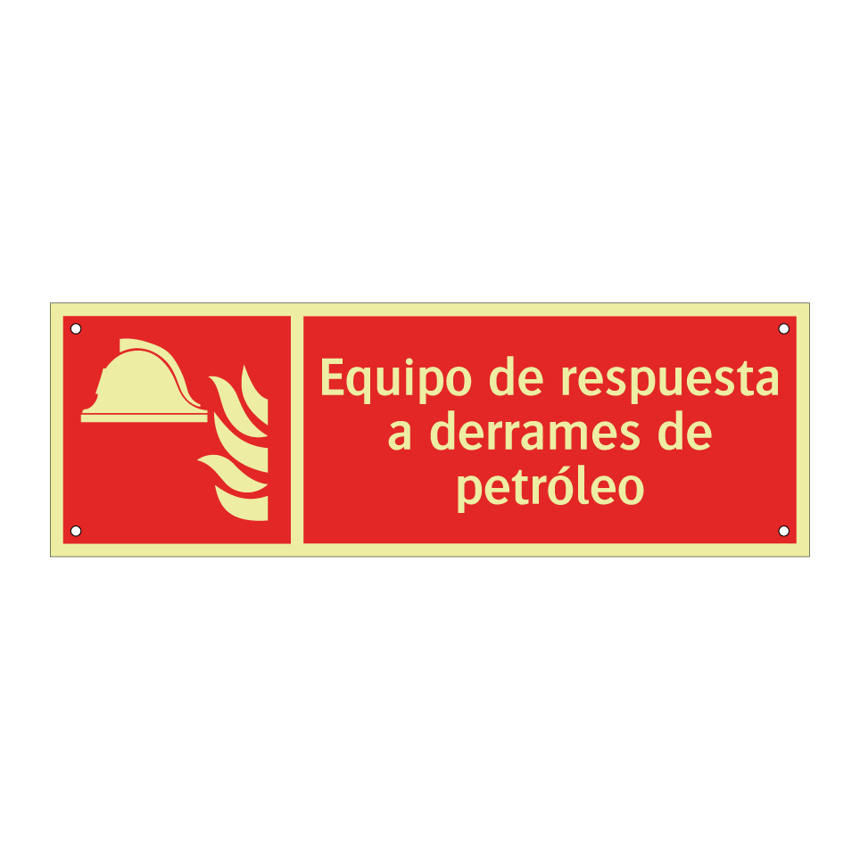 Equipo de respuesta a derrames de petróleo